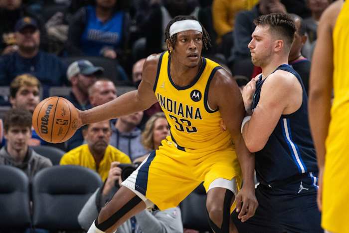 Myles Turner, Indiana Pacers, Dallas Mavericks, Luka Doncic